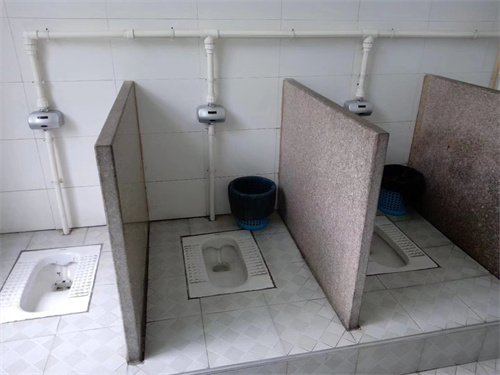 双感应明装蹲便感应冲水器